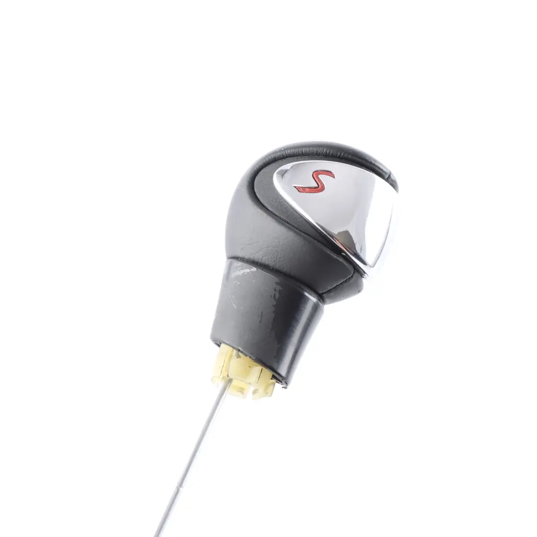 Schaltknauf Leder Chrom Schaltring Hebelgriff für Mini Cooper S R55 R56 mit Teilenummer 7584239 Mini Cooper S R55 R56 Schaltknauf Leder Chrom Schaltring Hebelgriff - SKU 7584239-1 - Teilenummer 7584239