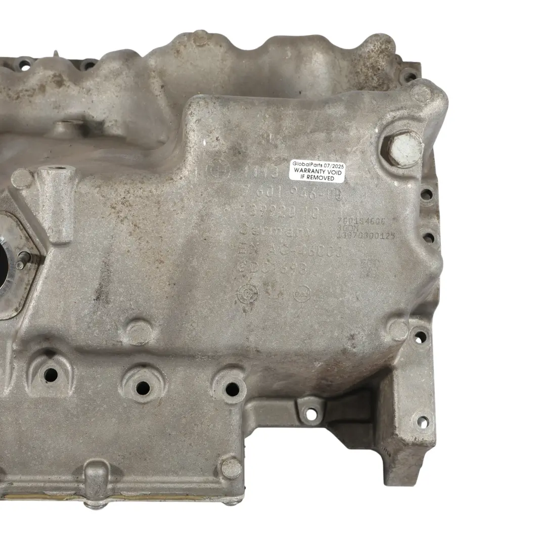 BMW X1 E84 Carter D'Huile Moteur Essence N20 xDrive - SKU 7601946 - Numéro de pièce 7601946