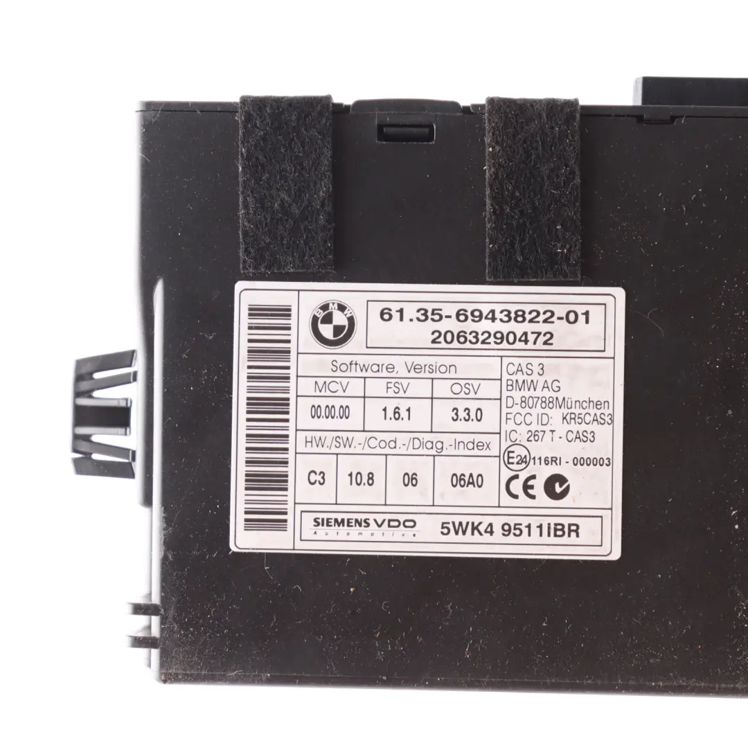 Mini Cooper S R55 R56 N14 1.6 174HP Engine Control ECU Kit DME Manual - SKU 7610009-5 - Part number 7610009