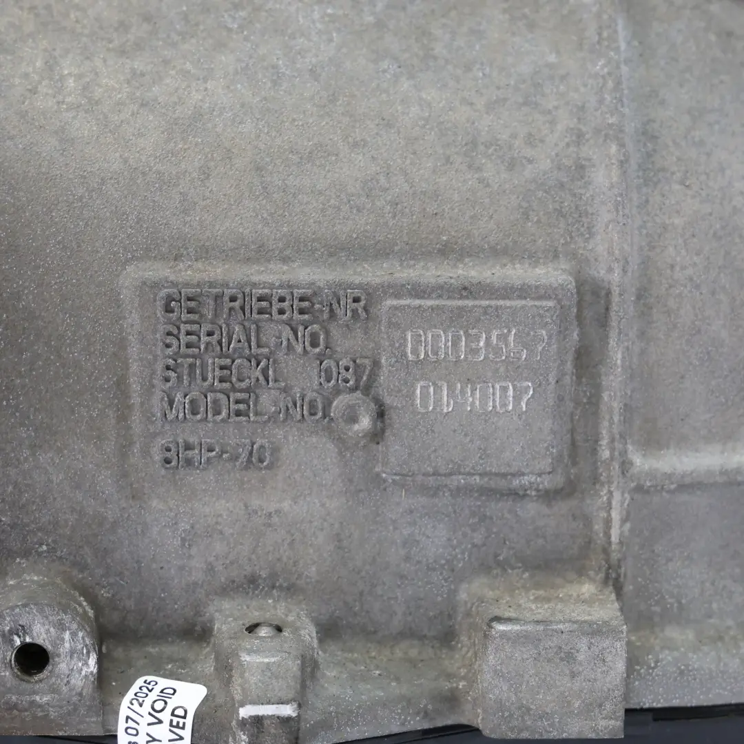 N57N Skrzynia Biegów Automat GA8HP70Z do BMW F10 F11 530D o numerze 7636111 BMW F10 F11 530D N57N Skrzynia Biegów Automat GA8HP70Z - SKU 7636111 - Numer Części 7636111