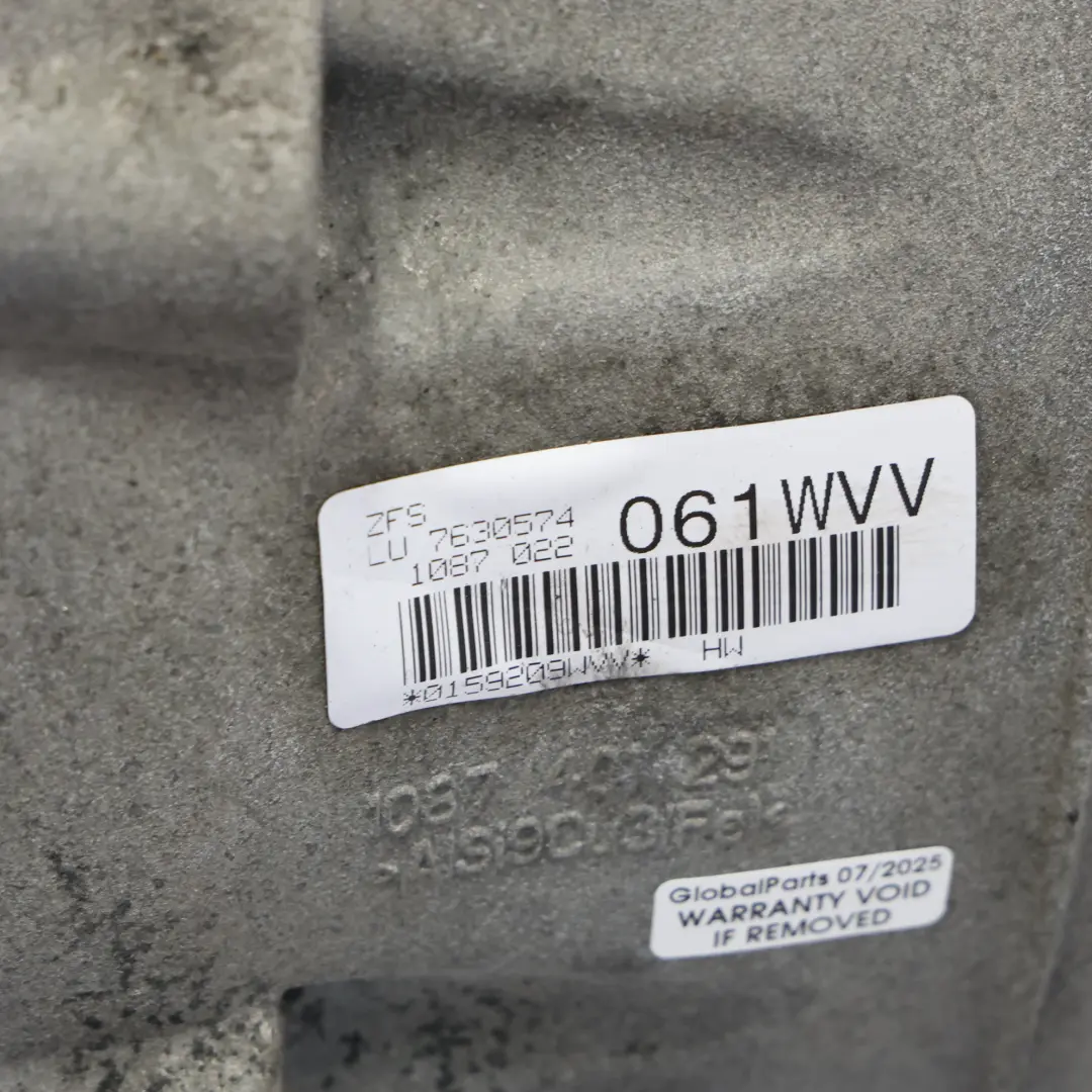 BMW X5 E70 LCI E71 40dX N57S Automatic Gearbox Auto GA8HP70X WARRANTY - SKU 7644022 - Part number  7644022