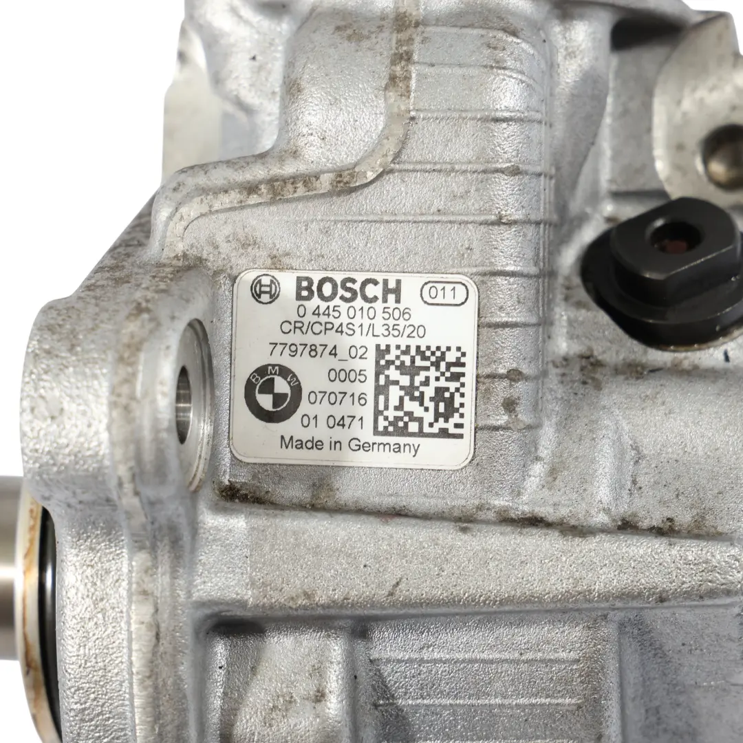 N47 Bomba Combustible Inyector Inyección Set para BMW E81 E87 LCI 116D 118D E90 318D con número de pieza 7798446 BMW E81 E87 LCI 116D 118D E90 318D N47 Bomba Combustible Inyector Inyección Set - SKU 7798446-6 - Número de pieza 7798446