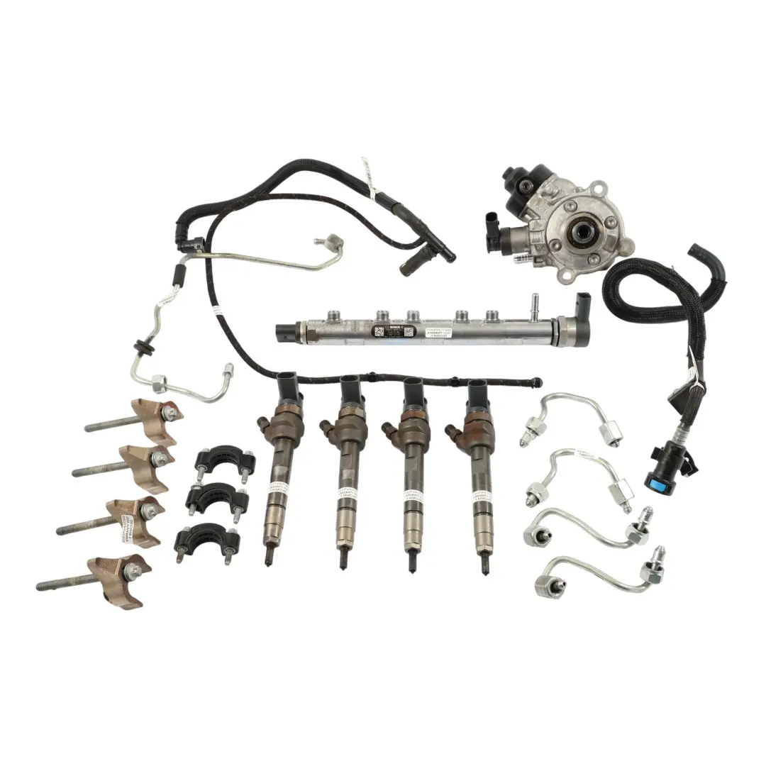 N47N Zestaw Układu Wtryskowego do BMW E81 E87 LCI E90 E91 F20 F30 o numerze 7798446 BMW E81 E87 LCI E90 E91 F20 F30 N47N Zestaw Układu Wtryskowego - SKU 7798446-7 - Numer Części 7798446