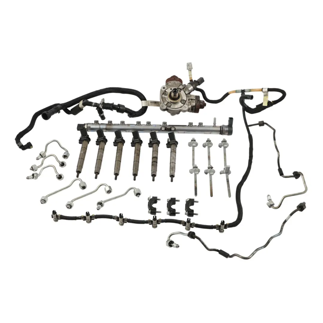 BMW F10 F11 535d N57S Diesel Fuel Pump Injector Injection System Set - SKU 7805430-3 - Part number 7805430