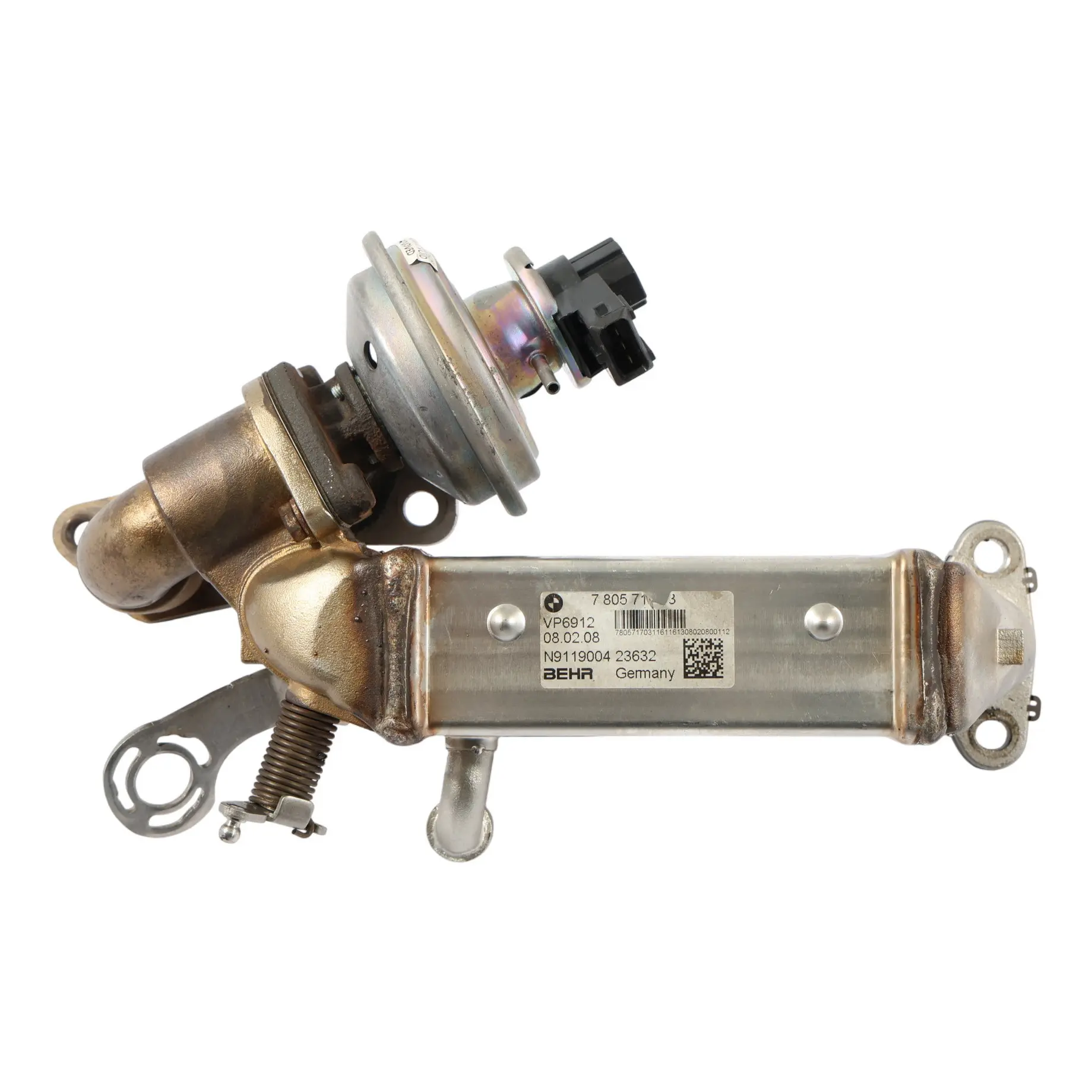 BMW X3 E83 LCI N47 2.0D Diesel Collettore Di Scarico EGR Gas Cooler 7805717