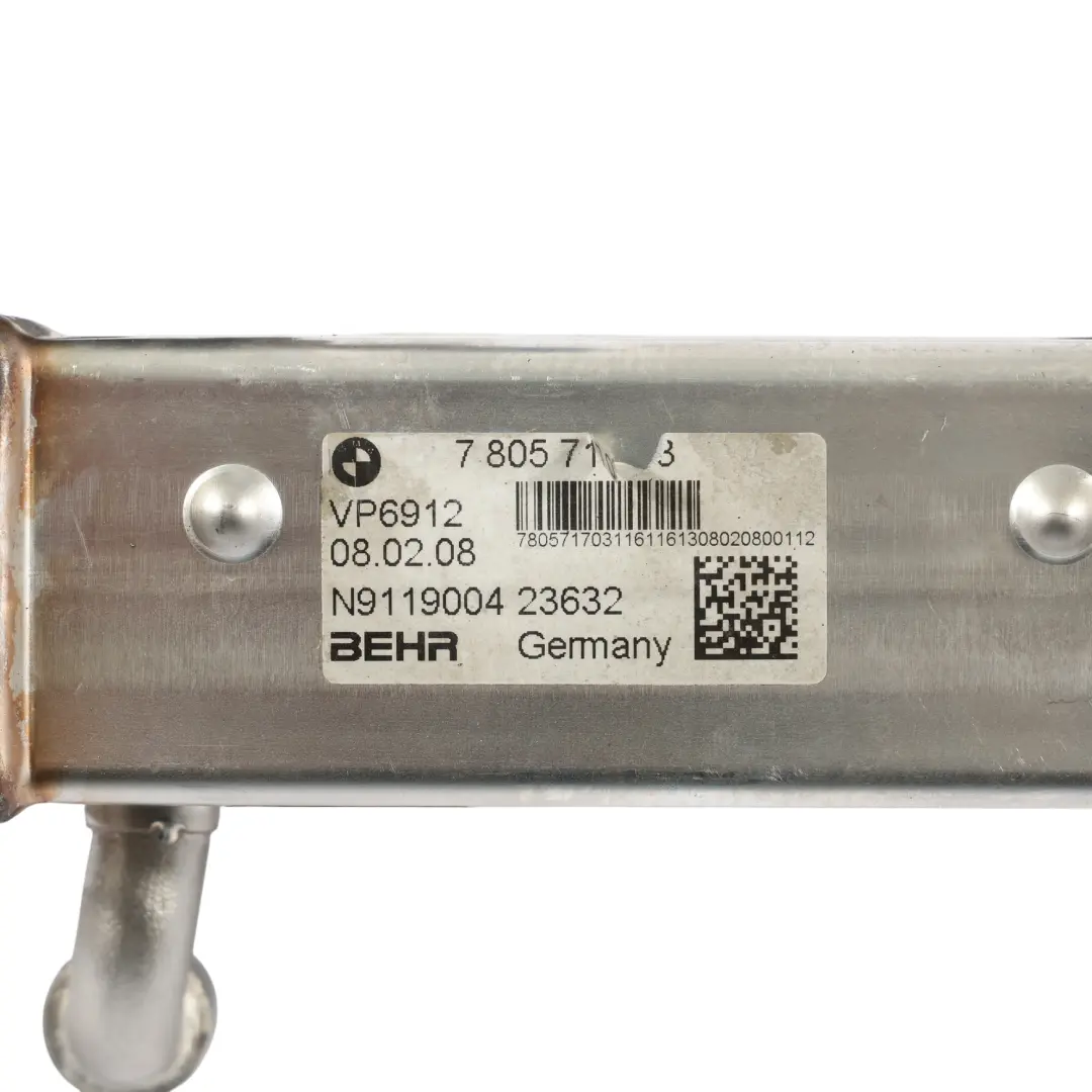 BMW X3 E83 LCI N47 2.0D Diesel Múltiple De Escape EGR Enfriador De Gas - SKU 7805717-1 - Número de pieza 7805717