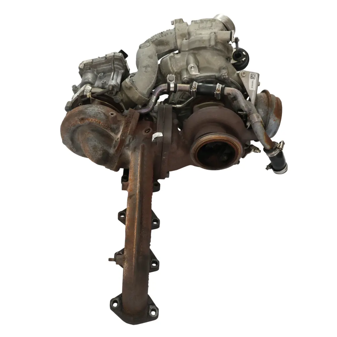 Doppio Turbocompressore Bi-Turbo 535d 40dX N57S per BMW X5 E70 LCI F07 F10 con numero di parte 7808361 BMW X5 E70 LCI F07 F10 Doppio Turbocompressore Bi-Turbo 535d 40dX N57S - SKU 7808361 - Numero di parte 7808361