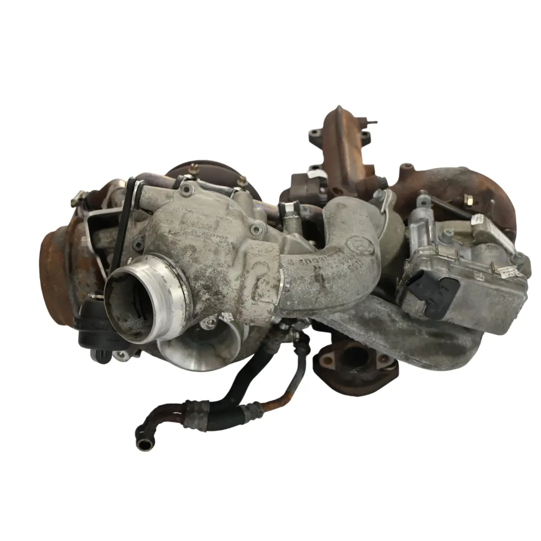 Doppio Turbocompressore Bi-Turbo 535d 40dX N57S per BMW X5 E70 LCI F07 F10 con numero di parte 7808361 BMW X5 E70 LCI F07 F10 Doppio Turbocompressore Bi-Turbo 535d 40dX N57S - SKU 7808361 - Numero di parte 7808361
