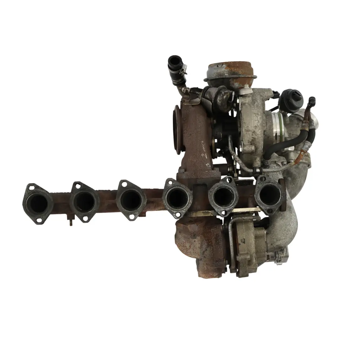 BMW X5 E70 LCI F07 F10 Twin Turbocharger Bi-Turbo 535d 40dX N57S Diesel - SKU 7808361 - Part number 7808361