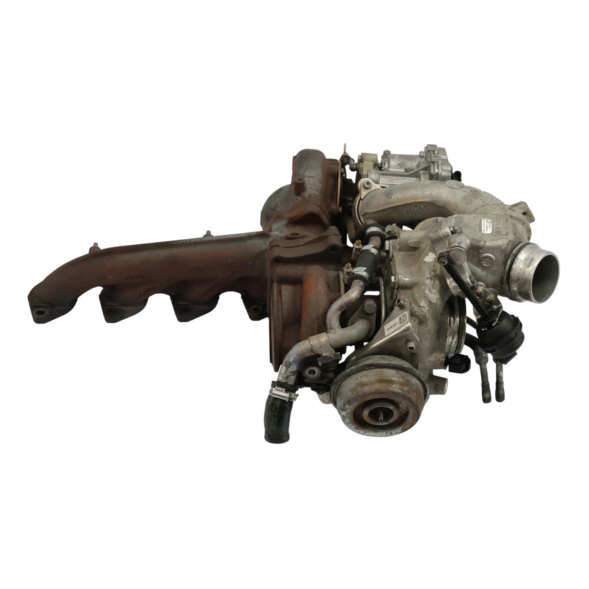 BMW X5 E70 LCI F07 F10 Twin Turbocharger Bi-Turbo 535d 40dX N57S Diesel 7808363