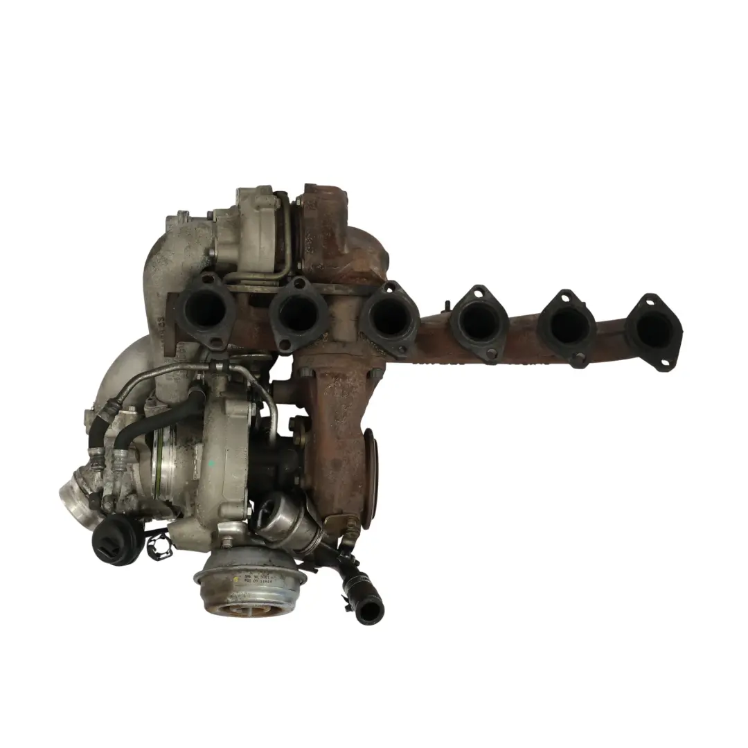 Turbocharger Bi-Turbo 535d 40dX N57S Diesel to BMW X5 E70 LCI F07 F10 Twin with Part number 7808363 BMW X5 E70 LCI F07 F10 Twin Turbocharger Bi-Turbo 535d 40dX N57S Diesel - SKU 7808363 - Part number 7808363