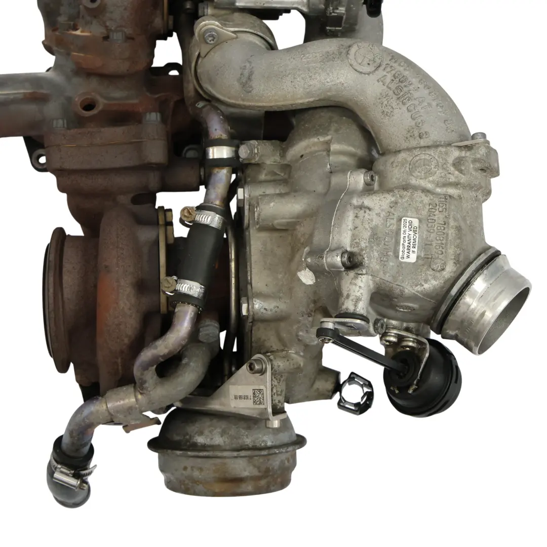 BMW X5 E70 LCI F07 F10 Twin Turbocharger Bi-Turbo 535d 40dX N57S Diesel - SKU 7808363 - Part number 7808363