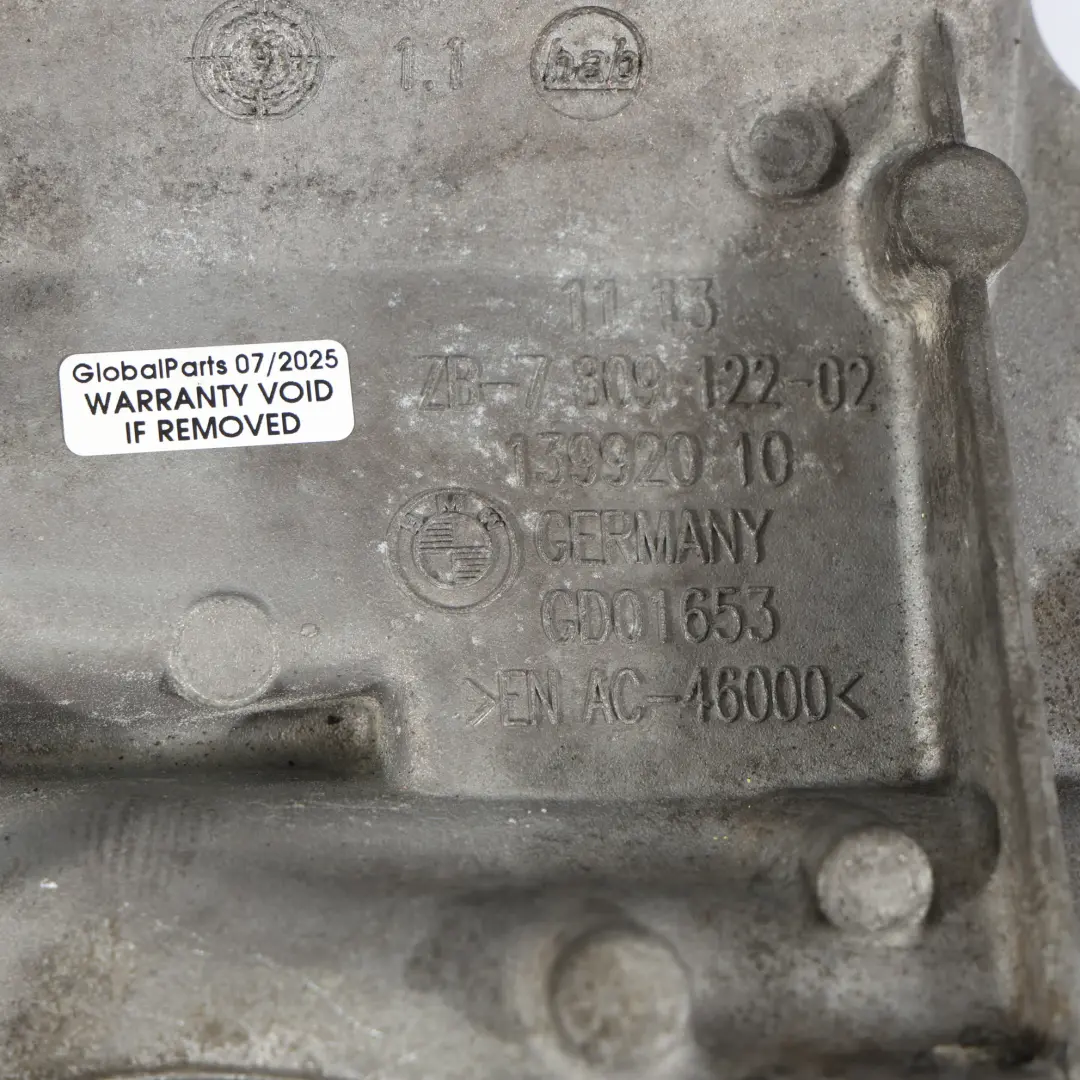 BMW F20 F21 X3 F25 F30 F31 F32 N47N xDrive Carter D'Huile Moteur Diesel - SKU 7809122 - Numéro de pièce 7809122
