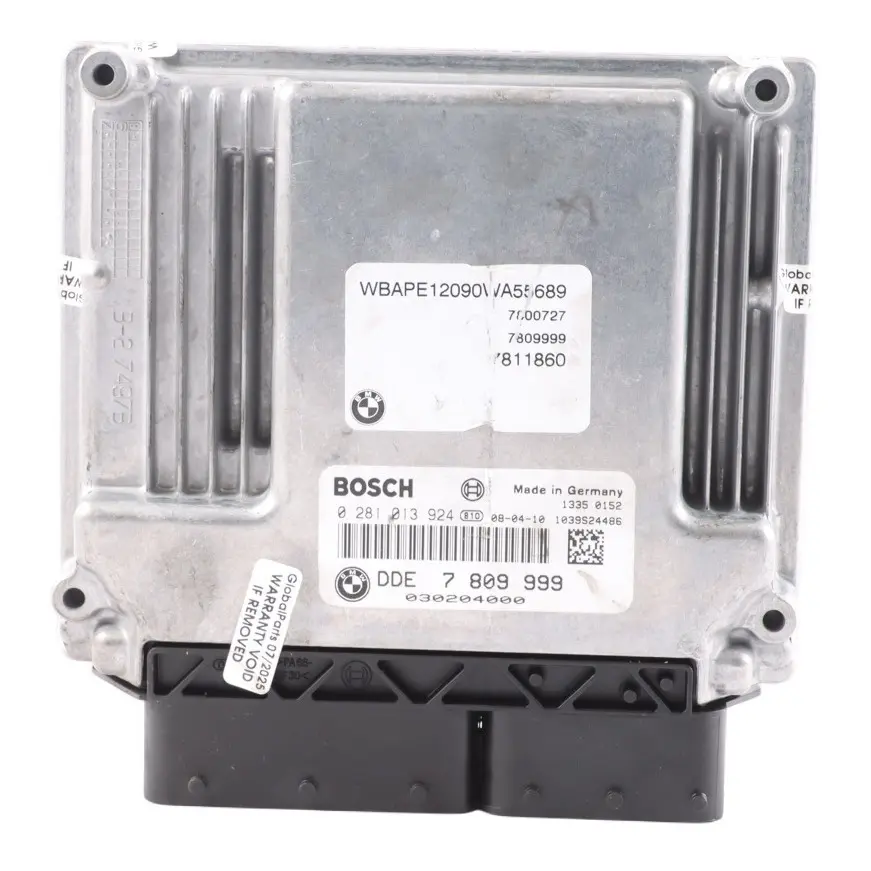 BMW X3 E83 LCI 1.8sd 2.0sd N47 177HP Engine Control Unit ECU DDE 7809999 Manual