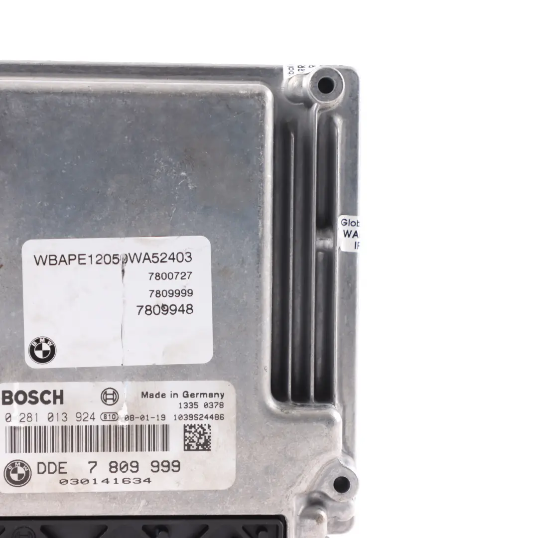 1.8sd 2.0sd N47 177HP Engine Control ECU DDE Automatic to BMW X3 E83 LCI with Part number 7809999 BMW X3 E83 LCI 1.8sd 2.0sd N47 177HP Engine Control ECU DDE Automatic - SKU 7809999-4 - Part number 7809999