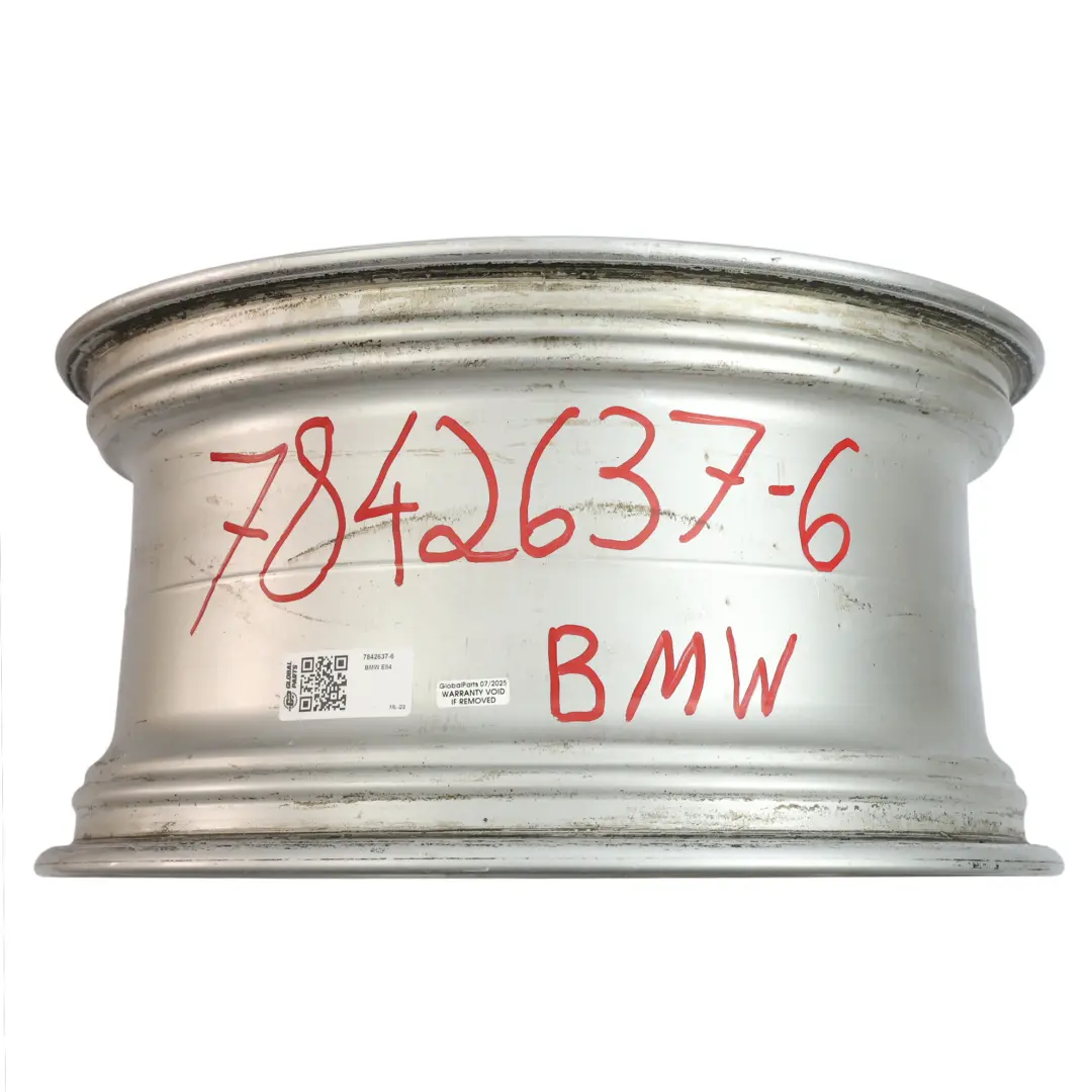 Alloy Rim 18" M Double Spoke 355 9J ET:41 to BMW X1 E84 Silver Rear Wheel with Part number 7842637 BMW X1 E84 Silver Rear Wheel Alloy Rim 18" M Double Spoke 355 9J ET:41 - SKU 7842637-6 - Part number 7842637