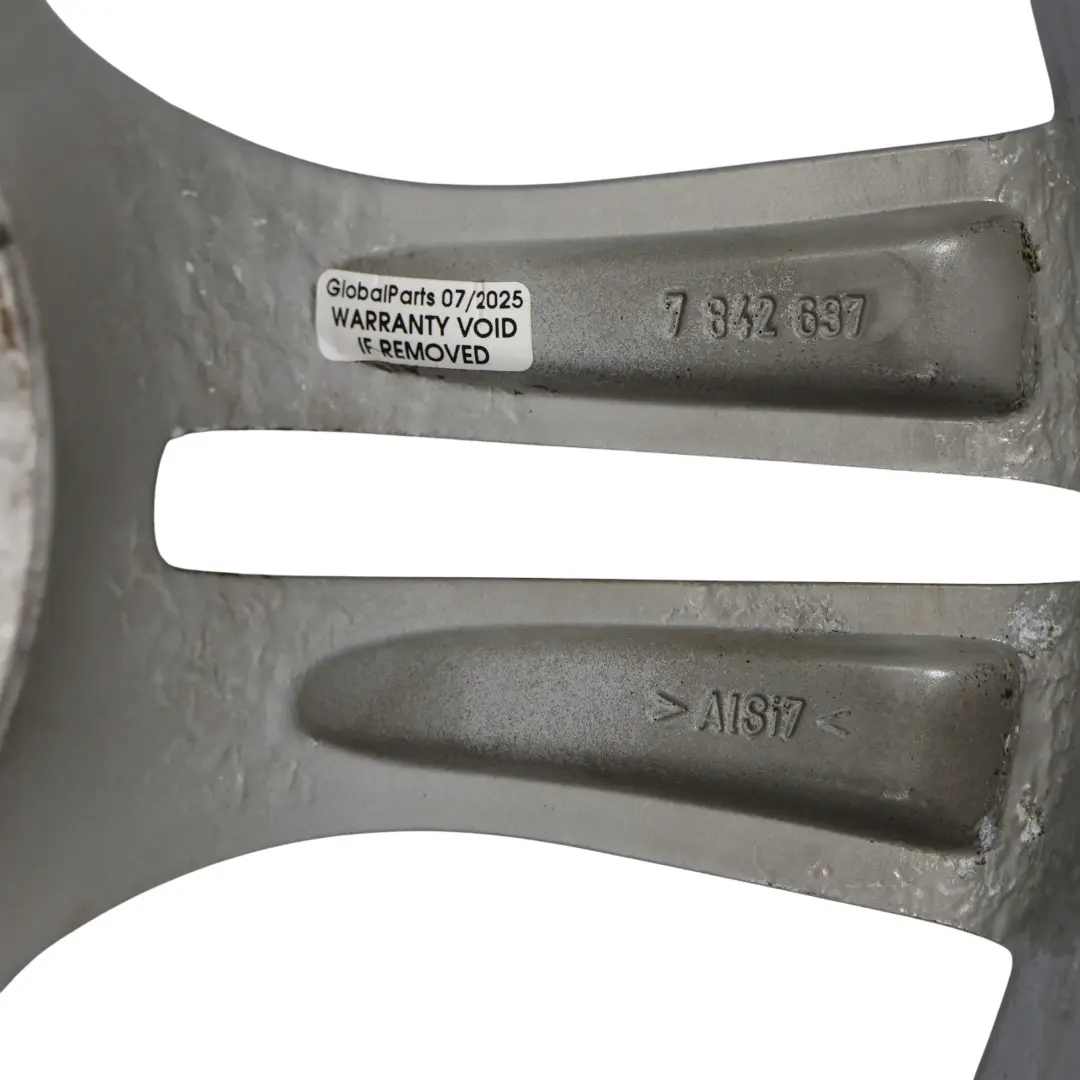BMW X1 E84 Srebrna Tylna Felga Aluminiowa 18" M 355 9J ET:41 - SKU 7842637-6 - Numer Części 7842637