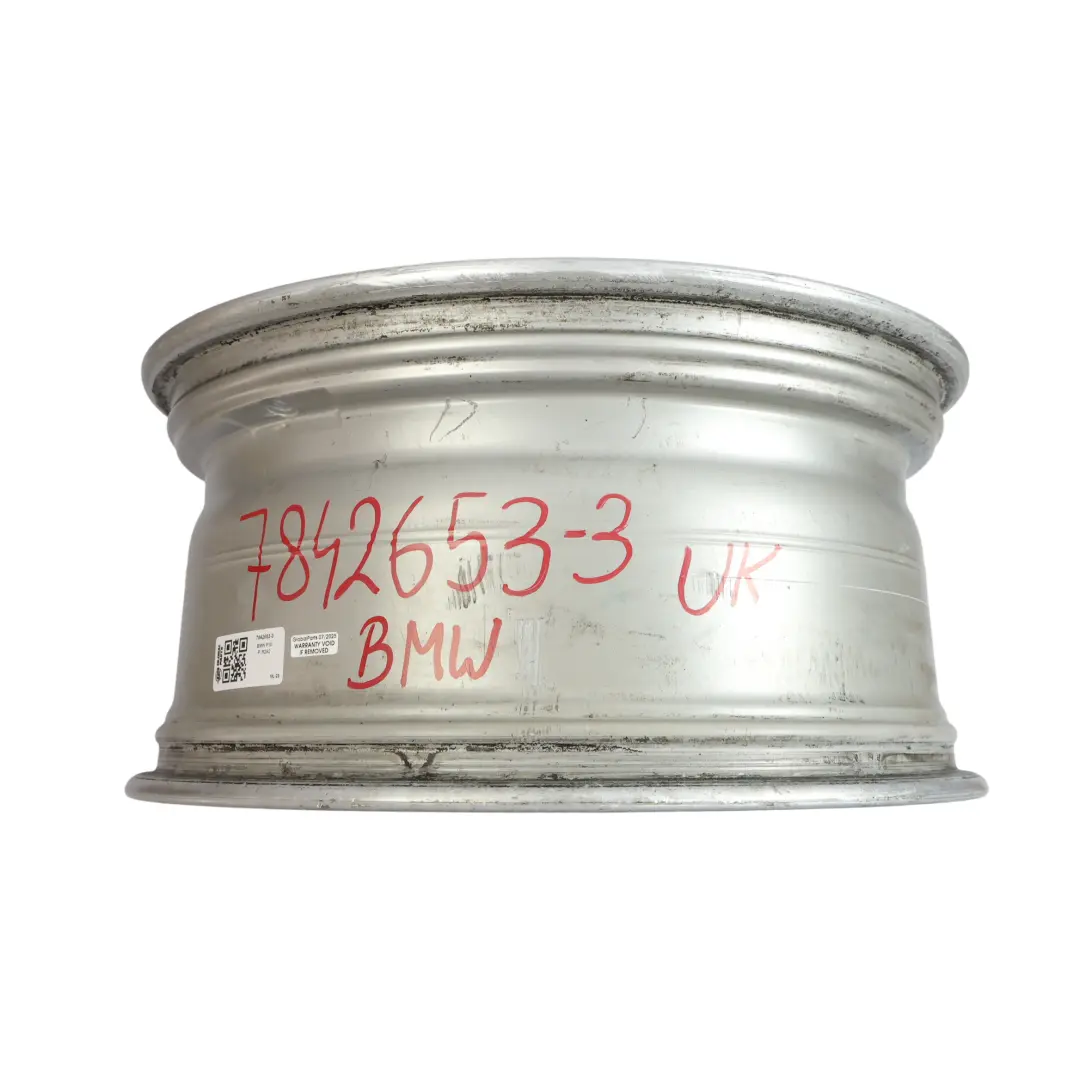 BMW F10 F12 Silver Rear Wheel Alloy Rim M Double Spoke 351 9J 19" ET:44 - SKU 7842653-3 - Part number 7842653