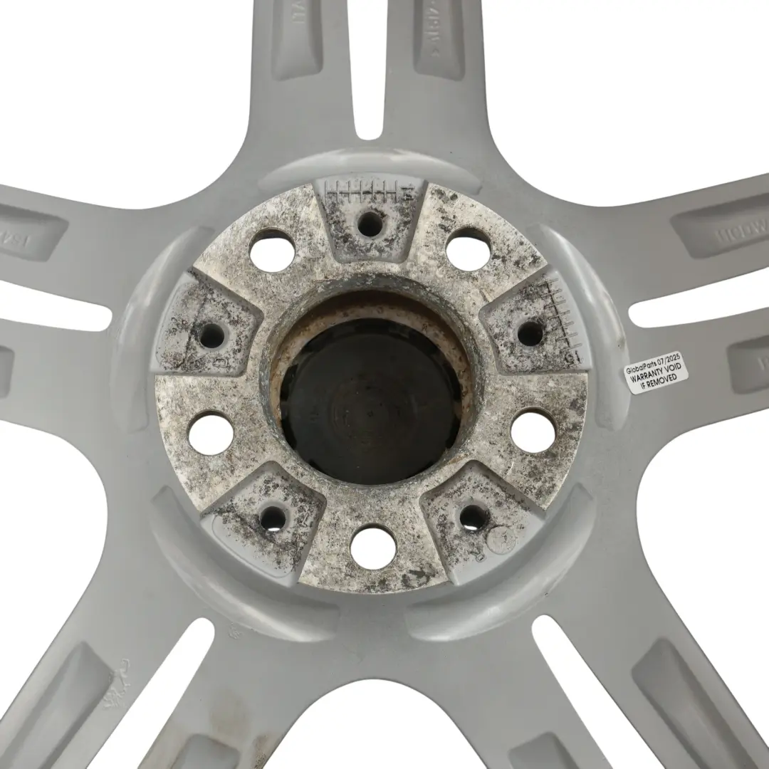 Alloy Rim M Double Spoke 351 9J 19" ET:44 to BMW F10 F12 Silver Rear Wheel with Part number 7842653 BMW F10 F12 Silver Rear Wheel Alloy Rim M Double Spoke 351 9J 19" ET:44 - SKU 7842653-3 - Part number 7842653