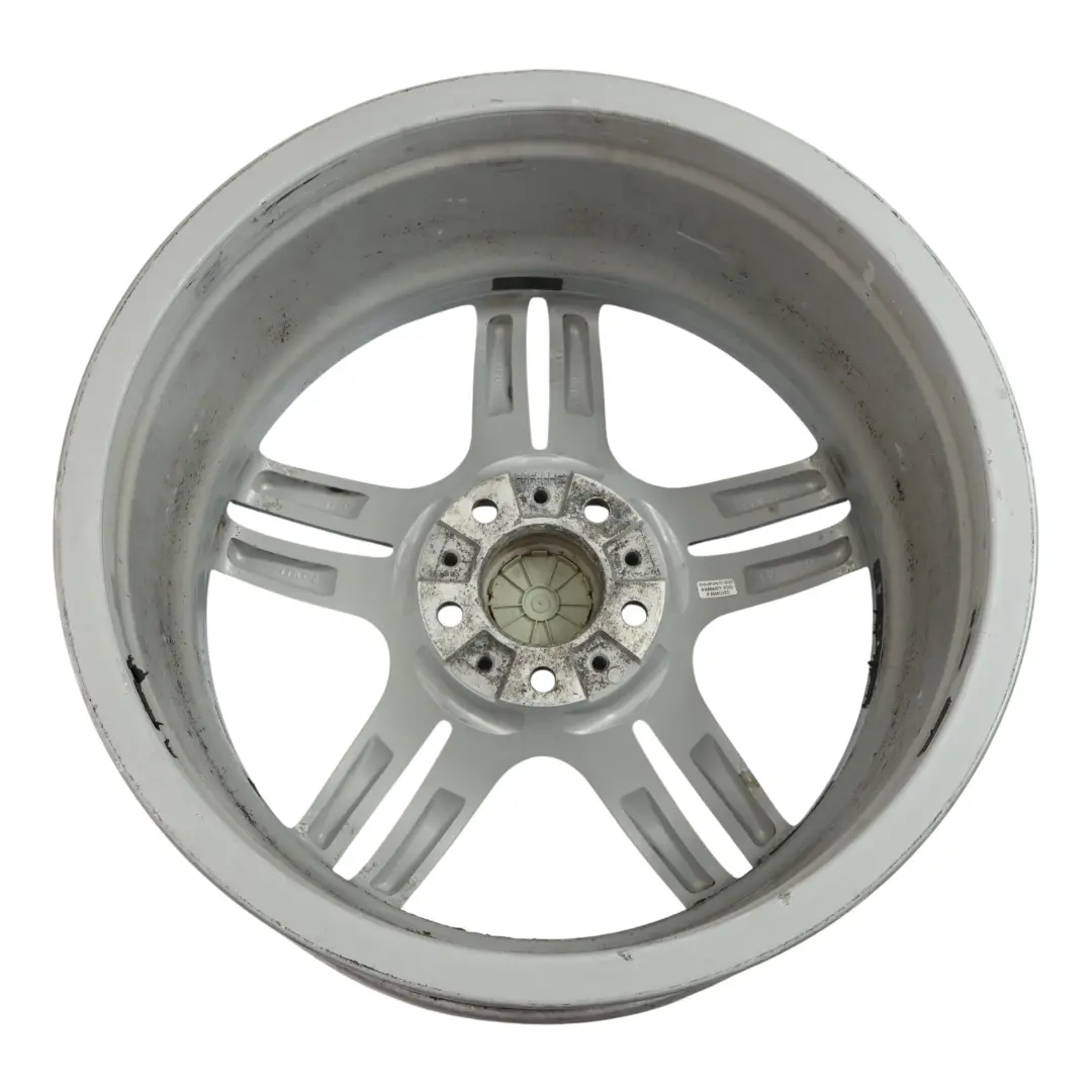 Alloy Rim M Double Spoke 351 Silver 9J 19" ET:44 to BMW F10 F12 Rear Wheel with Part number 7842653 BMW F10 F12 Rear Wheel Alloy Rim M Double Spoke 351 Silver 9J 19" ET:44 - SKU 7842653-7 - Part number 7842653