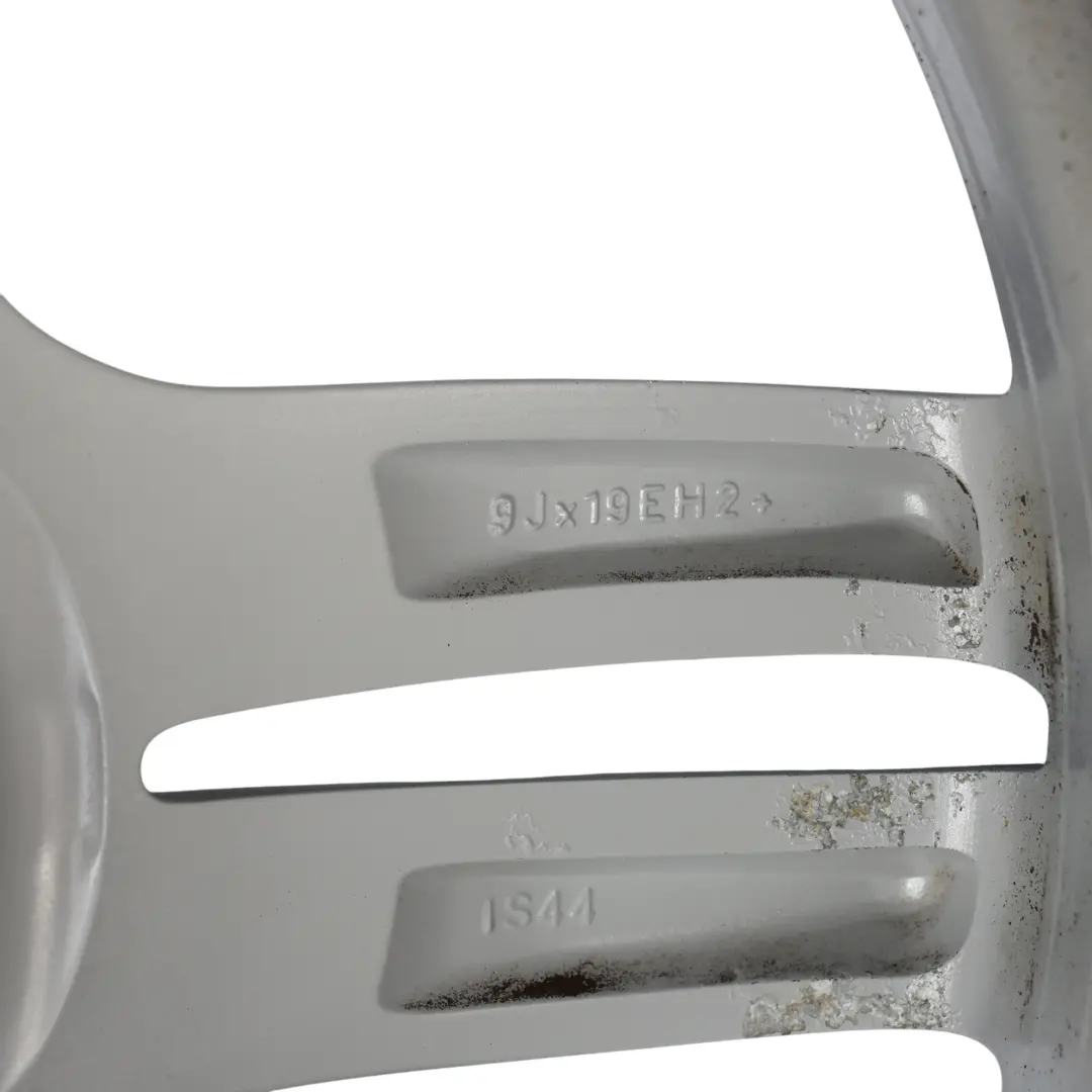 Alloy Rim M Double Spoke 351 Silver 9J 19" ET:44 to BMW F10 F12 Rear Wheel with Part number 7842653 BMW F10 F12 Rear Wheel Alloy Rim M Double Spoke 351 Silver 9J 19" ET:44 - SKU 7842653-7 - Part number 7842653