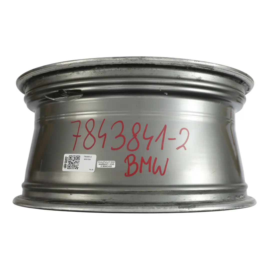 BMW E90 E91 Ferricgrey Hinterradfelge 18" ET:37 8.5J M Spider Speiche 193 - SKU 7843841-2 - Teilenummer 7843841