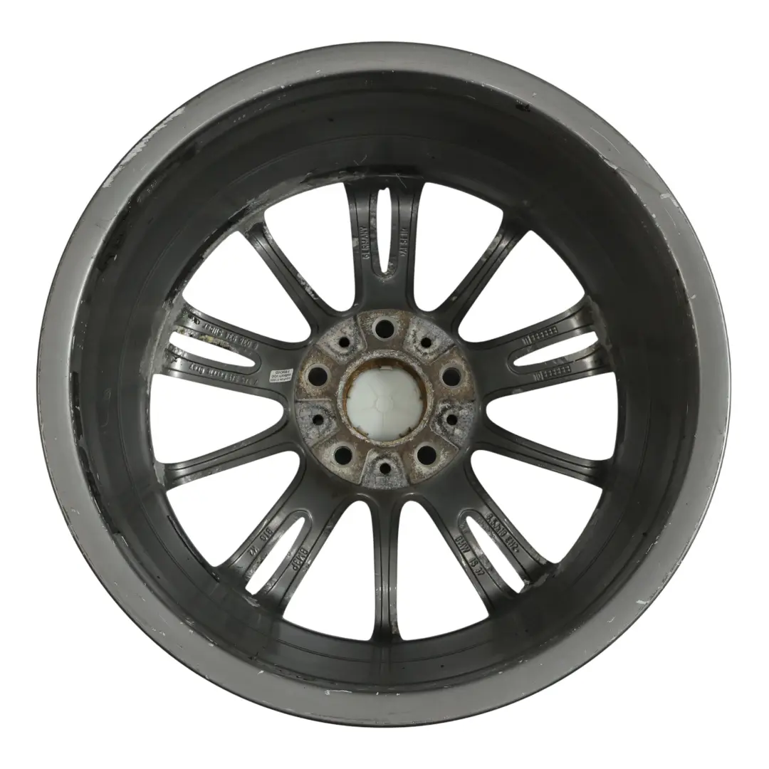 BMW E90 E91 Ferricgrey Rear Alloy Wheel Rim 18" ET:37 8.5J M Spider Spoke 193 - SKU 7843841-2 - Part number 7843841
