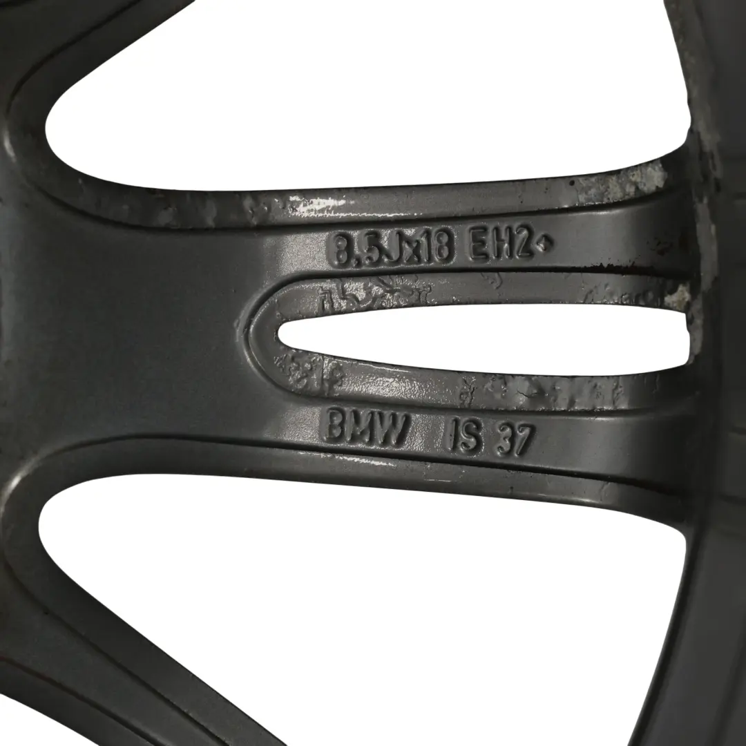 BMW E90 E91 Ferricgrey Rear Alloy Wheel Rim 18" ET:37 8.5J M Spider Spoke 193 - SKU 7843841-2 - Part number 7843841