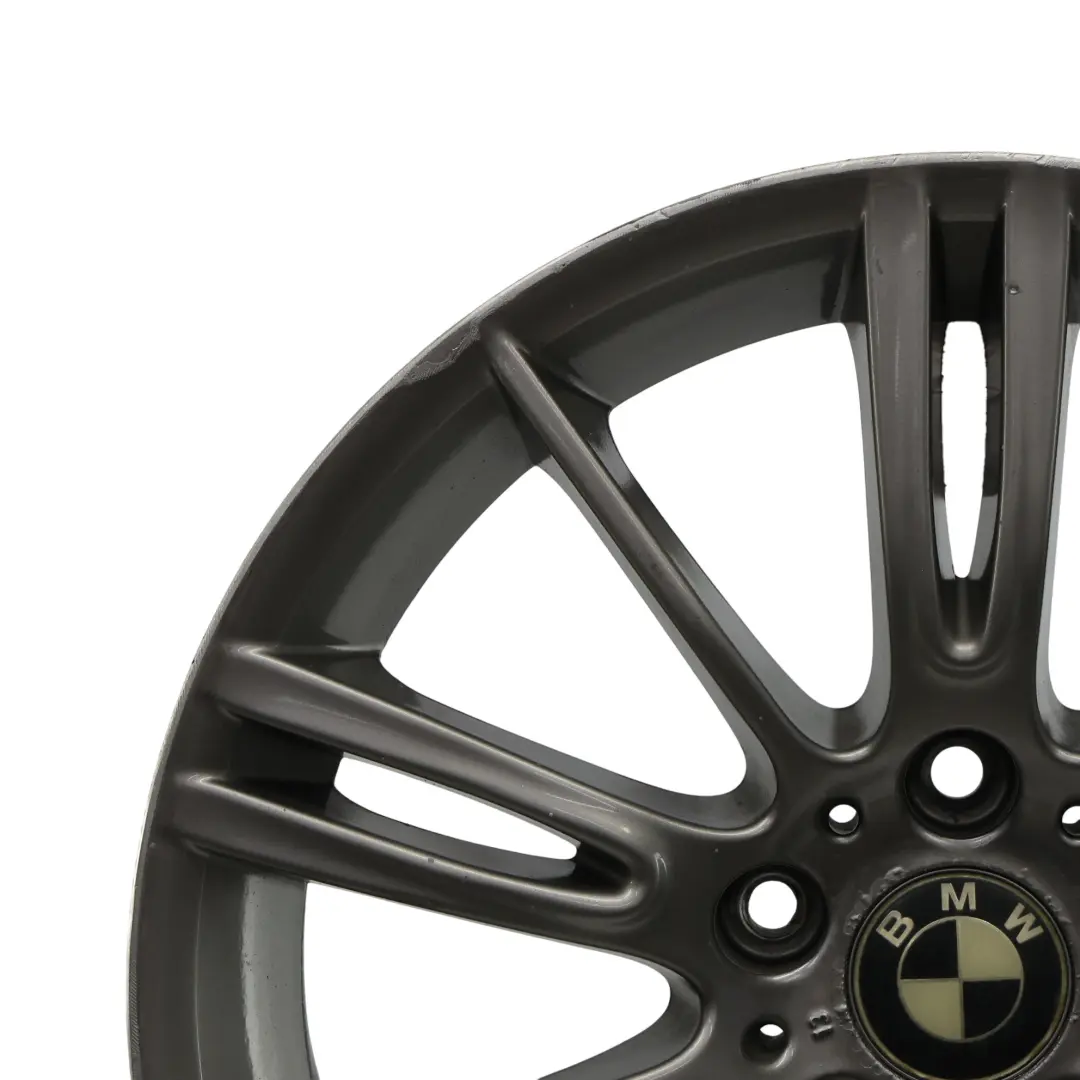 BMW E90 E91 Ferricgrey Trasera Llanta Aleación 18 "ET:37 8.5J M Spider Spoke 193 - SKU 7843841-2 - Número de pieza 7843841