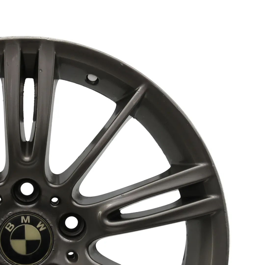 BMW E90 E91 Ferricgrey Hinterradfelge 18" ET:37 8.5J M Spider Speiche 193 - SKU 7843841-2 - Teilenummer 7843841