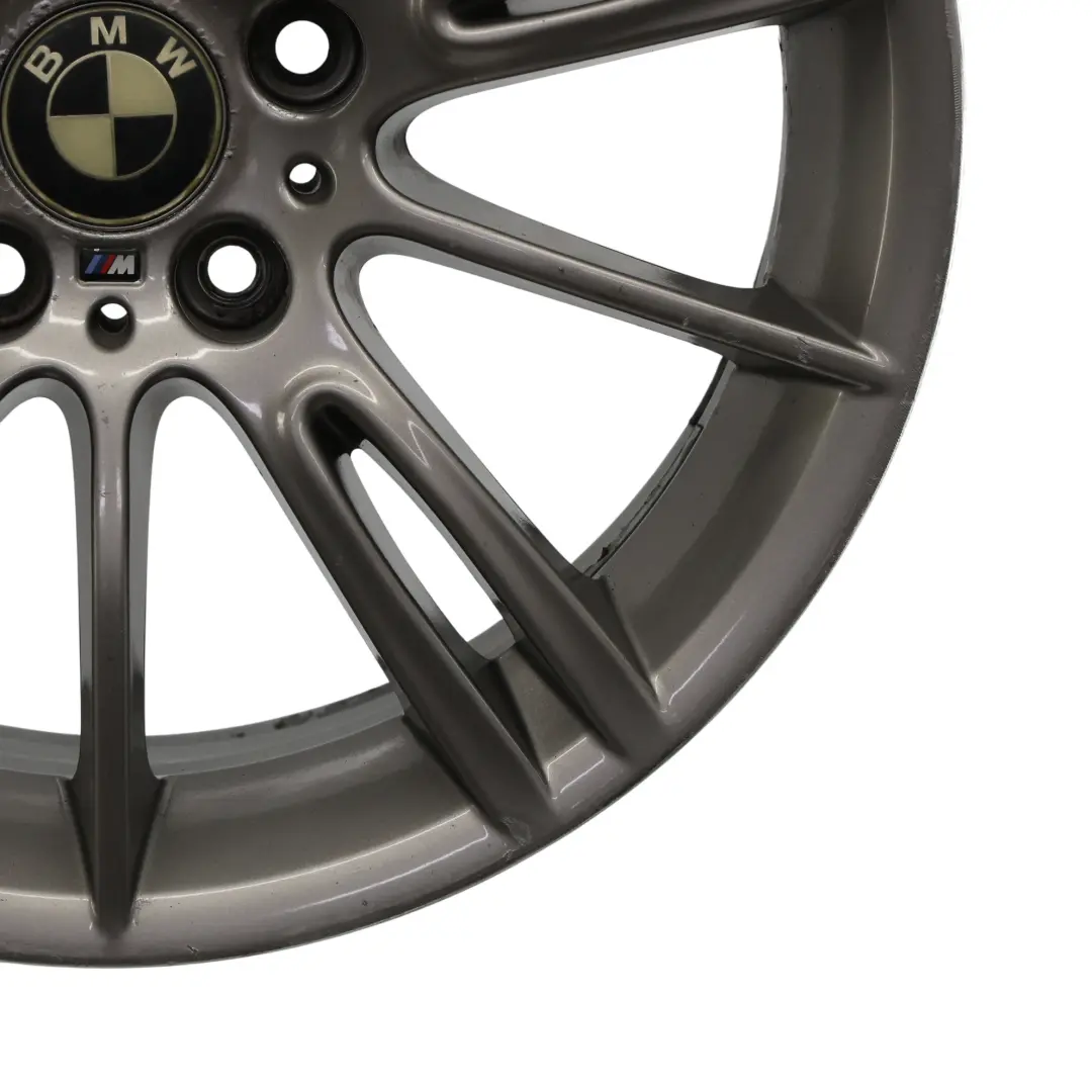 BMW E90 E91 Ferricgrey Hinterradfelge 18" ET:37 8.5J M Spider Speiche 193 - SKU 7843841-2 - Teilenummer 7843841