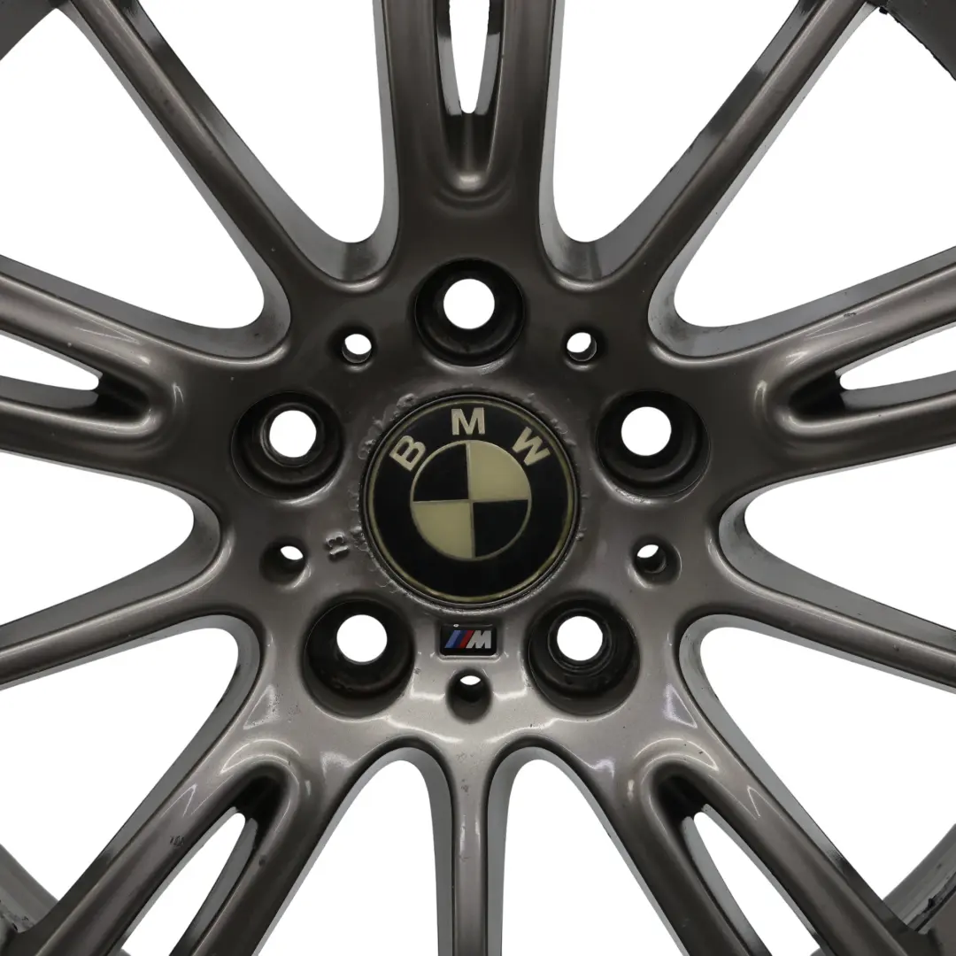 BMW E90 E91 Ferricgrey Hinterradfelge 18" ET:37 8.5J M Spider Speiche 193 - SKU 7843841-2 - Teilenummer 7843841
