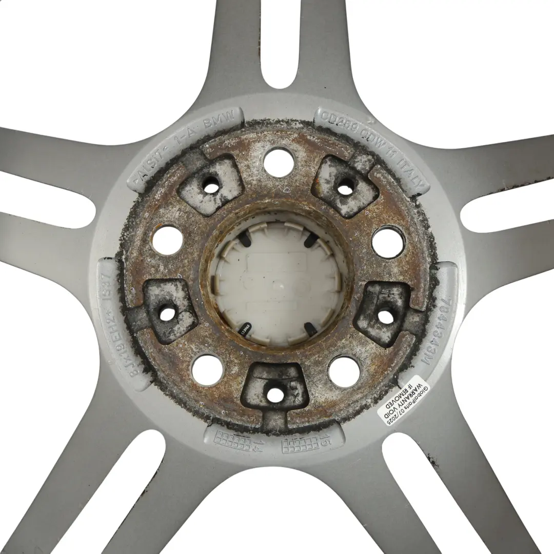 BMW E90 E91 E92 Roue en alliage 19" 8J ET:37 M Double Spoke 313 - SKU 7844343-1 - Numéro de pièce 7844343