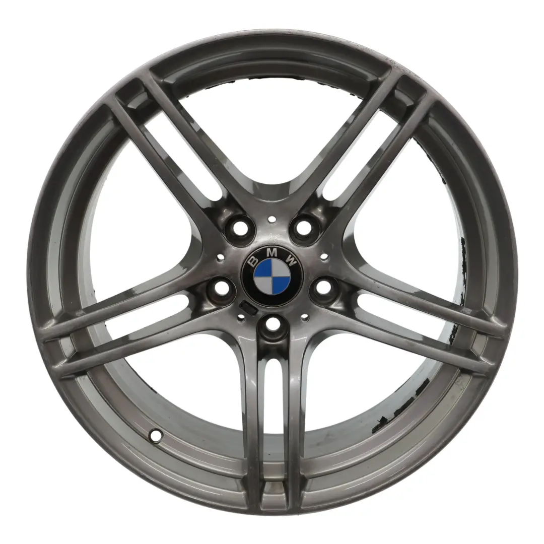Front Wheel Rim Alloy 19" 8J ET:37 M Double Spoke 313 to BMW E90 E91 E92 with Part number 7844343 BMW E90 E91 E92 Front Wheel Rim Alloy 19" 8J ET:37 M Double Spoke 313 - SKU 7844343-3 - Part number 7844343