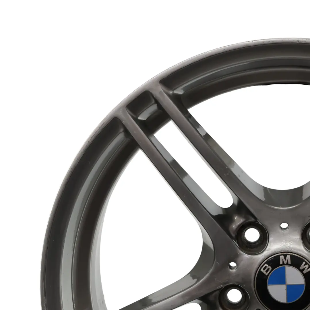 Front Wheel Rim Alloy 19" 8J ET:37 M Double Spoke 313 to BMW E90 E91 E92 with Part number 7844343 BMW E90 E91 E92 Front Wheel Rim Alloy 19" 8J ET:37 M Double Spoke 313 - SKU 7844343-3 - Part number 7844343