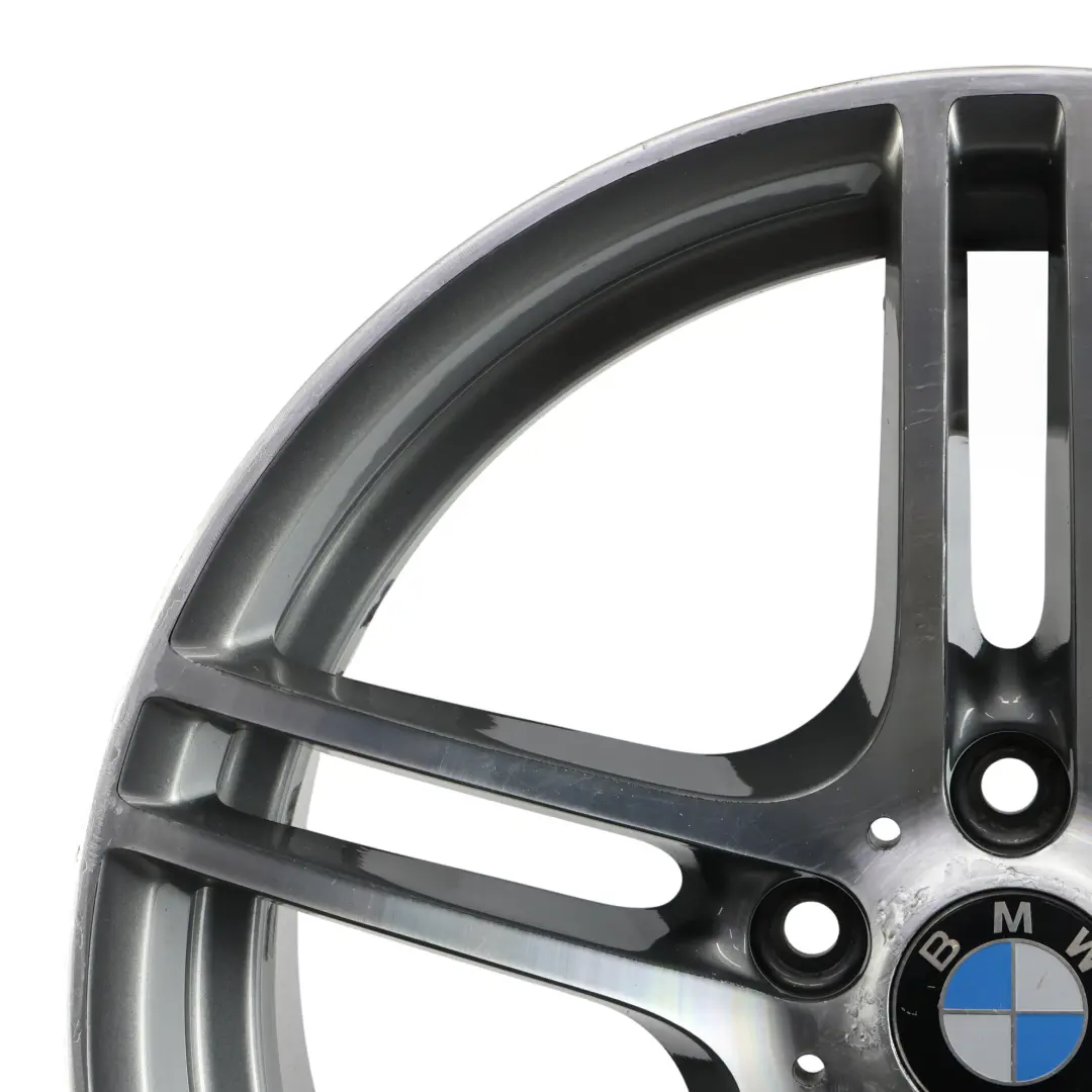 BMW E90 E91 E92 Hinten Legierung Rad Felge 19" 9J ET:39 M Doppelspeiche - SKU 7844344-3 - Teilenummer 7844344