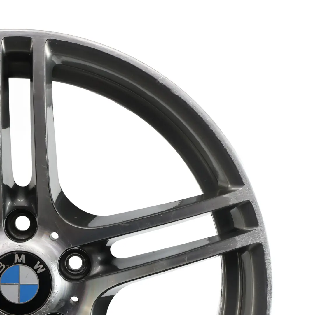 BMW E90 E91 E92 Hinten Legierung Rad Felge 19" 9J ET:39 M Doppelspeiche - SKU 7844344-3 - Teilenummer 7844344
