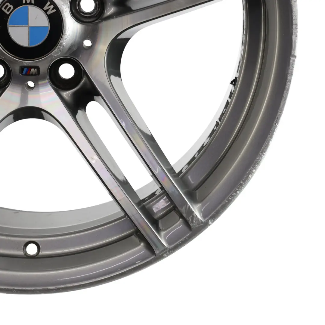BMW E90 E91 E92 Hinten Legierung Rad Felge 19" 9J ET:39 M Doppelspeiche - SKU 7844344-3 - Teilenummer 7844344