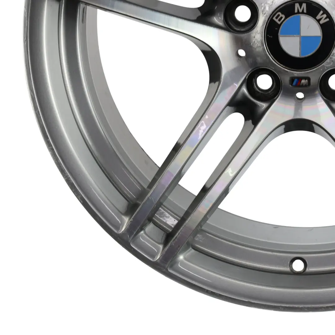 BMW E90 E91 E92 Hinten Legierung Rad Felge 19" 9J ET:39 M Doppelspeiche - SKU 7844344-3 - Teilenummer 7844344