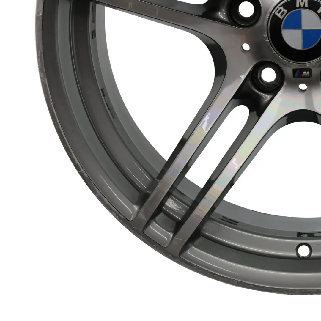 Cerchio posteriore lega 19" 9J ET:39 M Doppie razze 313 per BMW E90 E91 E92 con numero di parte 7844344 BMW E90 E91 E92 Cerchio posteriore lega 19" 9J ET:39 M Doppie razze 313 - SKU 7844344-5 - Numero di parte 7844344