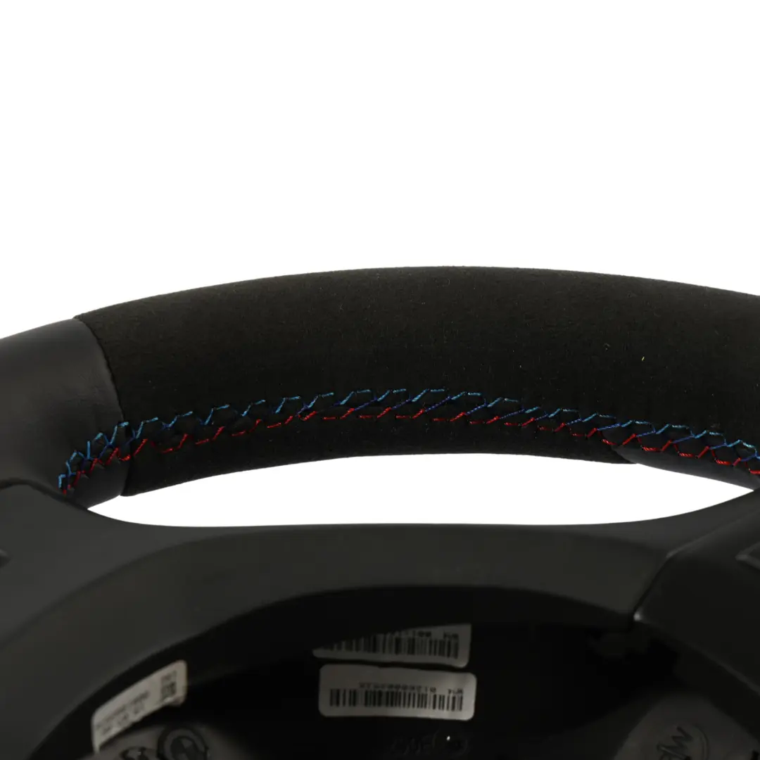 BMW X5 E70 NEW M Sport Black Leather / Alcantara Steering Wheel M-tricolored - SKU 7844566-3 - Part number 7844566
