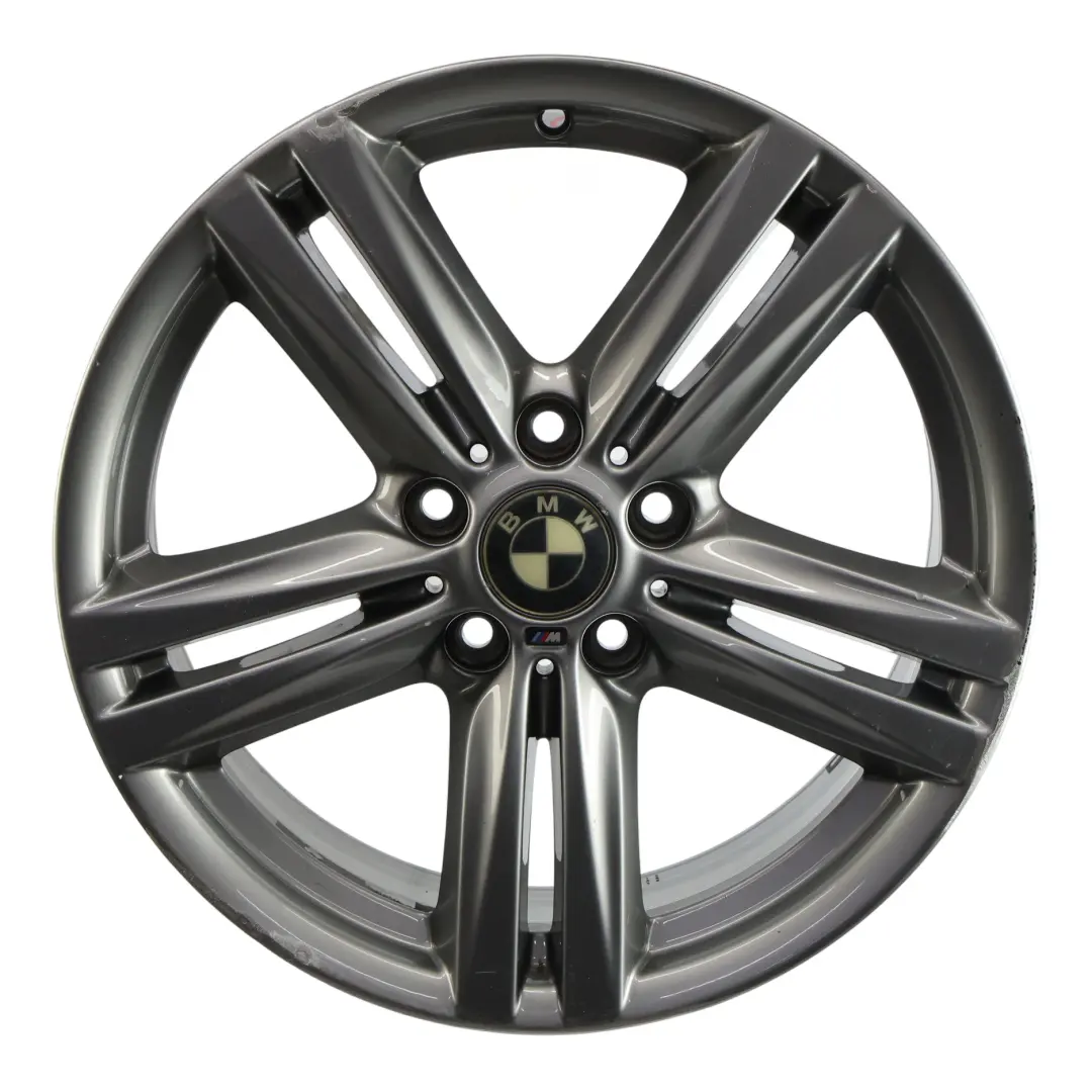 BMW F20 F21 Alloy Wheel Rim Ferricgrey 18" 7,5J ET:45 M Star Spoke 386 - SKU 7845852-6 - Part number 7845852