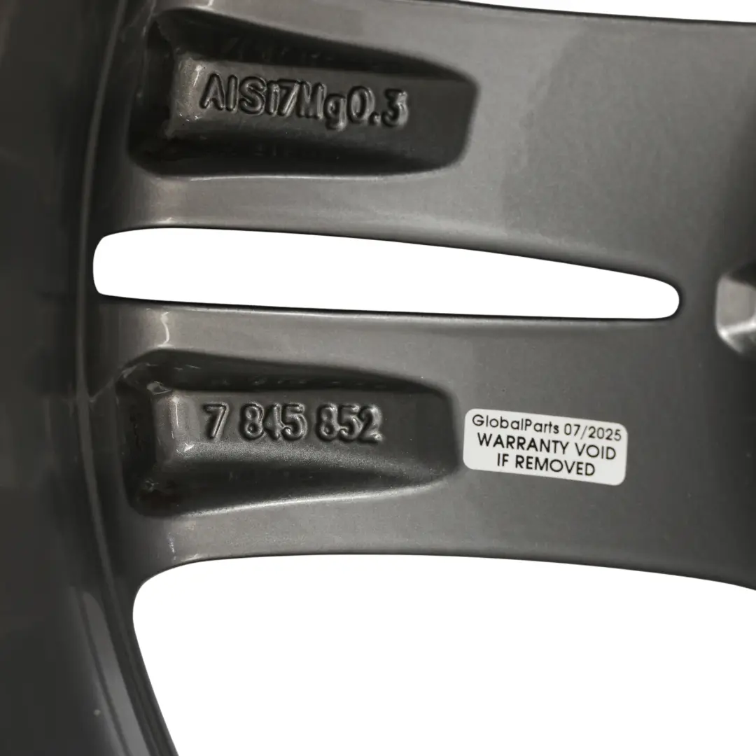 BMW F20 F21 Alloy Wheel Rim Ferricgrey 18" 7,5J ET:45 M Star Spoke 386 - SKU 7845852-6 - Part number 7845852