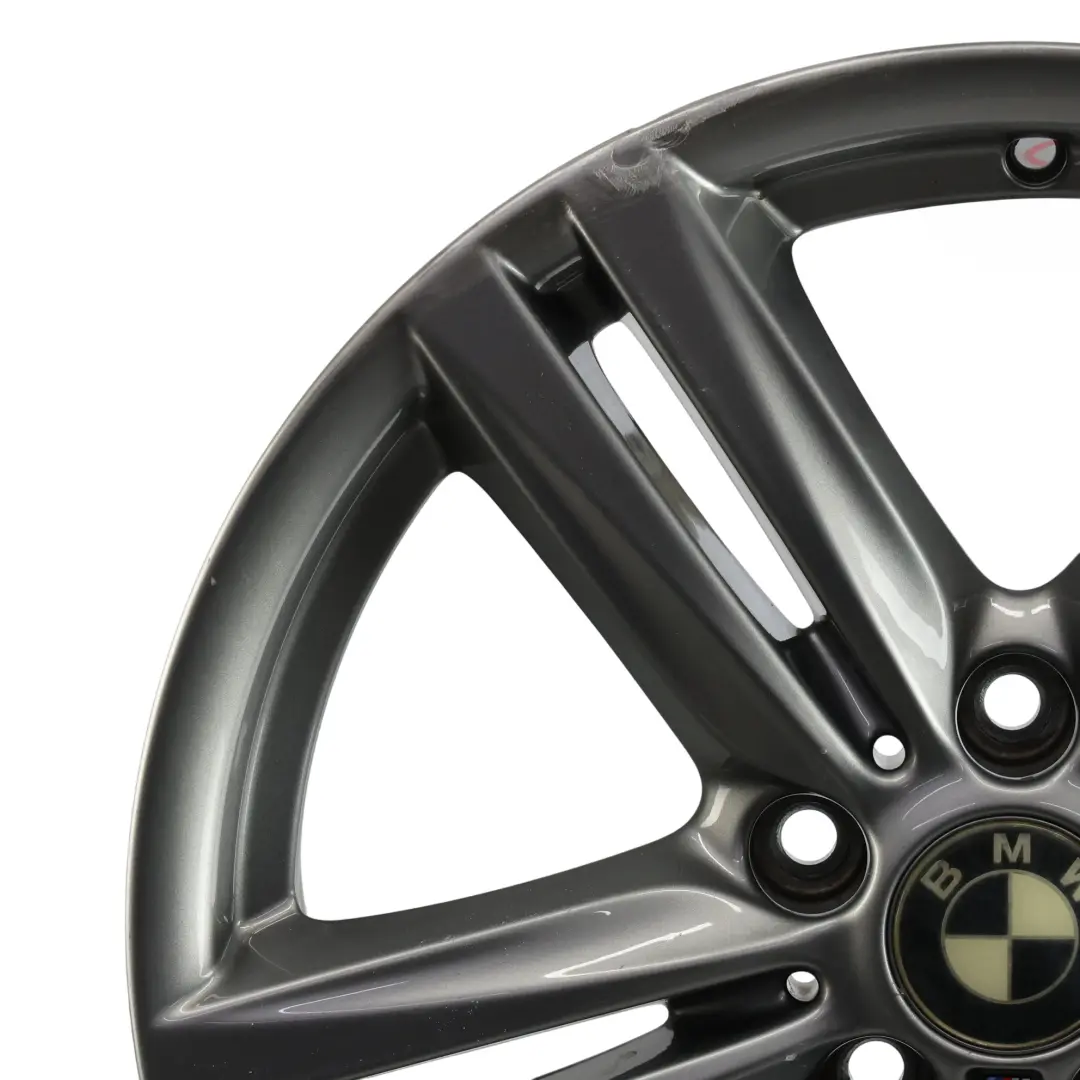 BMW F20 F21 Alloy Wheel Rim Ferricgrey 18" 7,5J ET:45 M Star Spoke 386 - SKU 7845852-6 - Part number 7845852