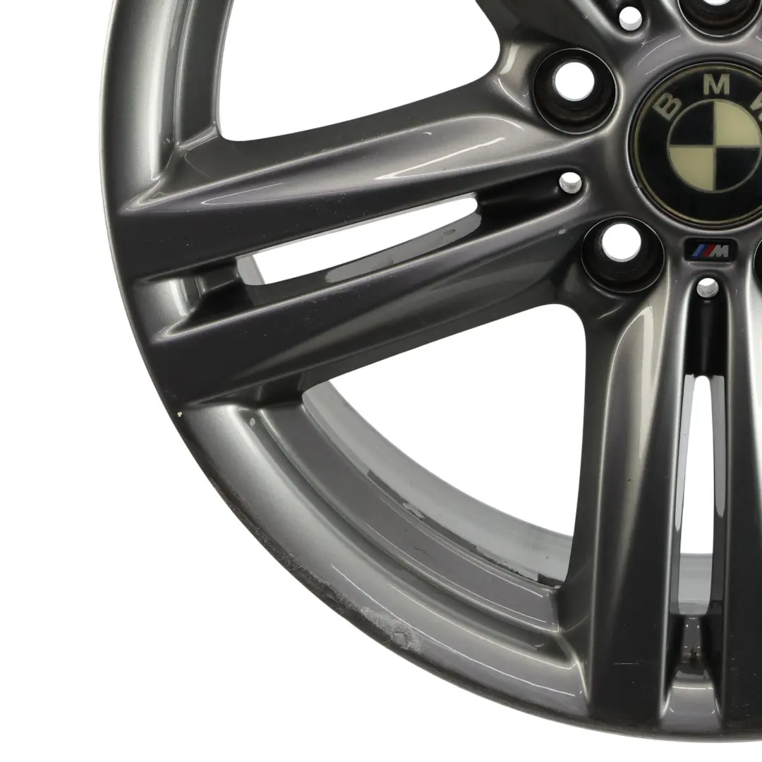 BMW F20 F21 Leichtmetallfelge Ferricgrey 18" 7,5J M Sternspeiche 386 - SKU 7845852-6 - Teilenummer 7845852