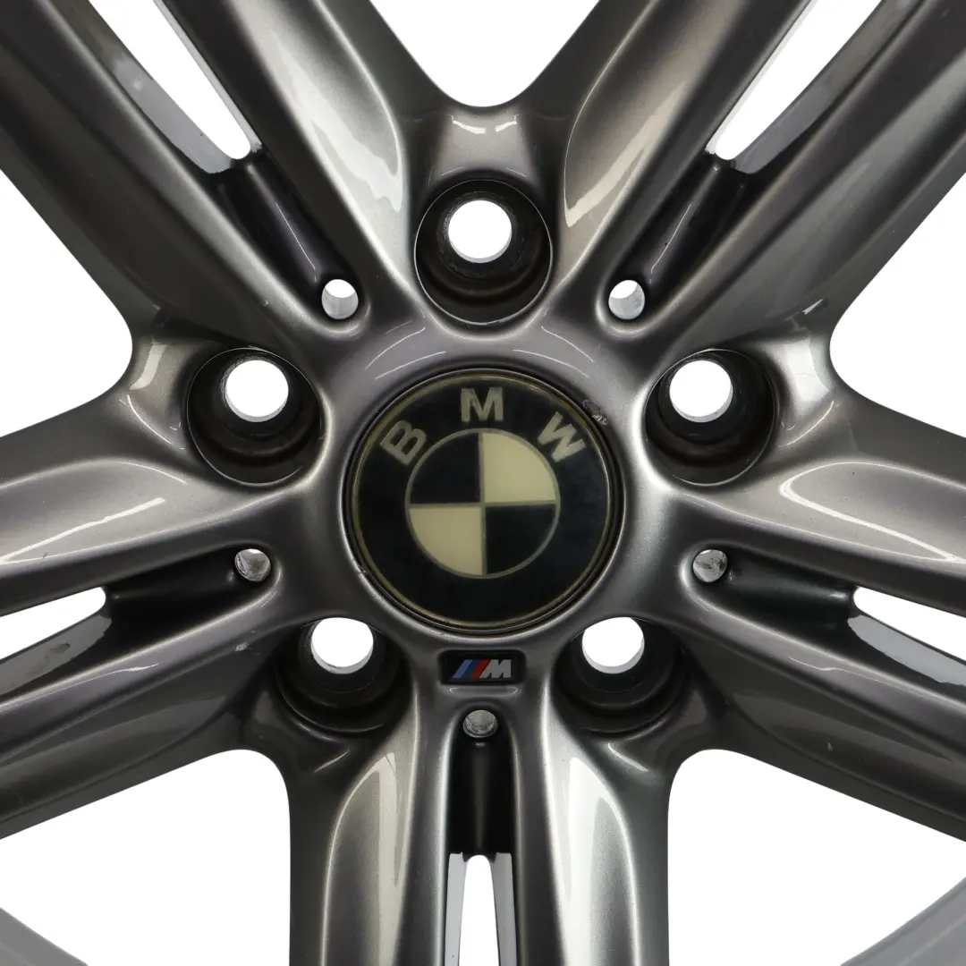 Leichtmetallfelge Ferricgrey 18" 7,5J M Sternspeiche 386 für BMW F20 F21 mit Teilenummer 7845852 BMW F20 F21 Leichtmetallfelge Ferricgrey 18" 7,5J M Sternspeiche 386 - SKU 7845852-6 - Teilenummer 7845852