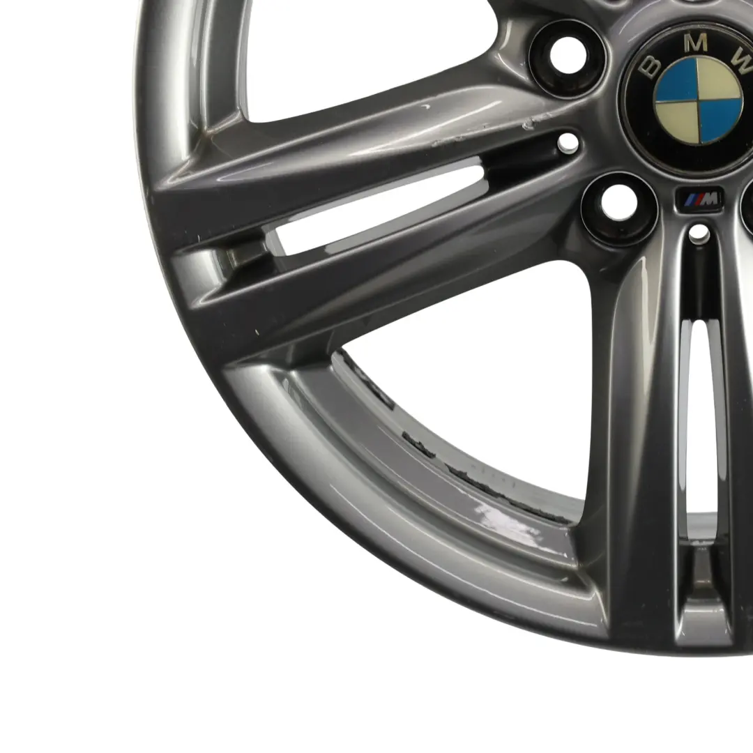 BMW F20 F21 Wheel Rim Alloy Ferricgrey 18" 7,5J ET:45 M Star Spoke 386 - SKU 7845852-7 - Part number 7845852