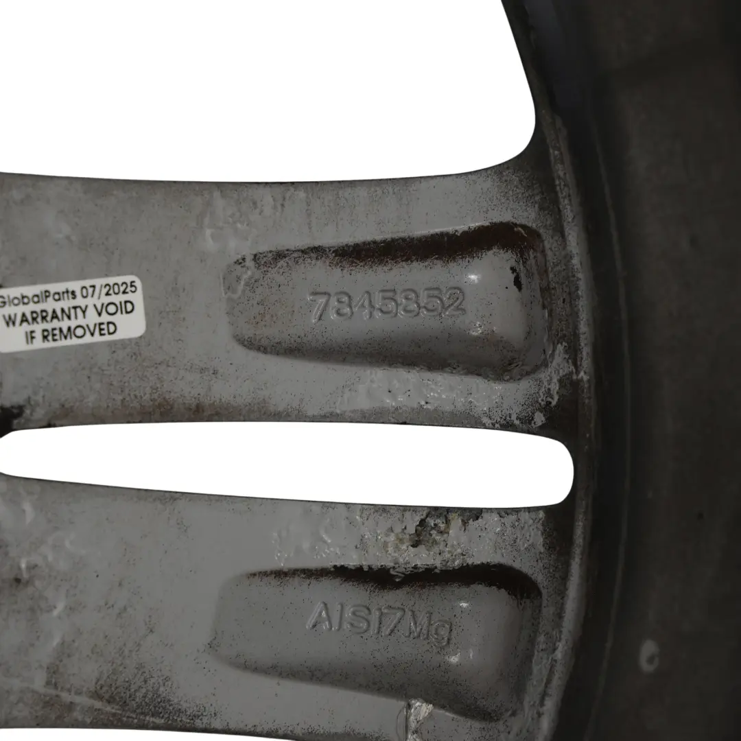 Front Alloy Wheel Rim 7,5J 18" ET:45 M Star Spoke 386 to BMW F20 F21 F22 with Part number 7845852 BMW F20 F21 F22 Front Alloy Wheel Rim 7,5J 18" ET:45 M Star Spoke 386 - SKU 7845852-8 - Part number 7845852