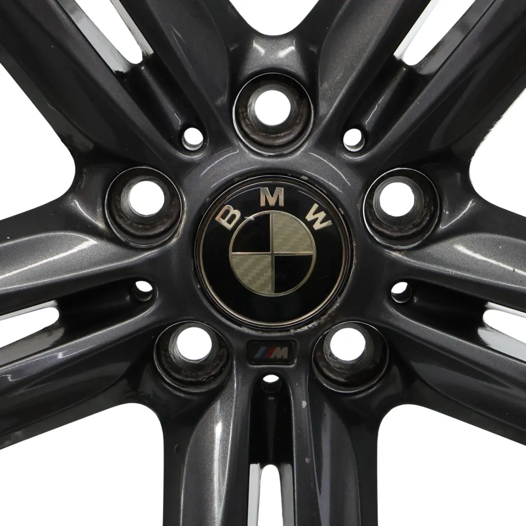 Front Alloy Wheel Rim 7,5J 18" ET:45 M Star Spoke 386 to BMW F20 F21 F22 with Part number 7845852 BMW F20 F21 F22 Front Alloy Wheel Rim 7,5J 18" ET:45 M Star Spoke 386 - SKU 7845852-8 - Part number 7845852