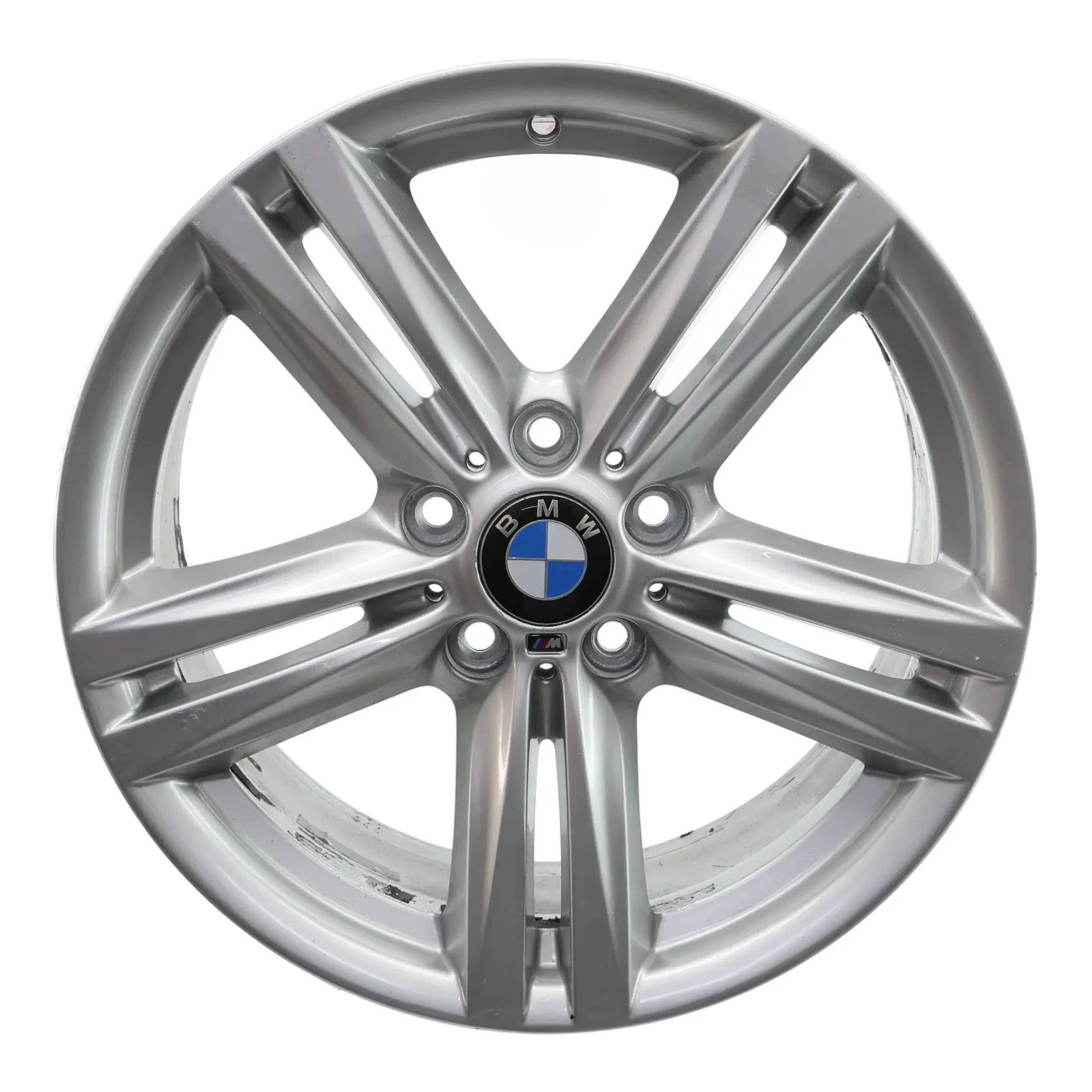 BMW F20 Cerchio posteriore lega Ferric Grigio 18" 8J 7845853 M Stella raggiera
